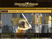 Tablet Screenshot of bwyellowjackets.com